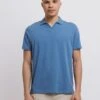 Iconic Open Polo T-Shirt - Infinity Blue -Benson Shop menecomm 64