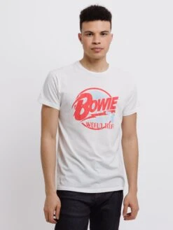 Bowie 1974 Tour Tee- Antique White