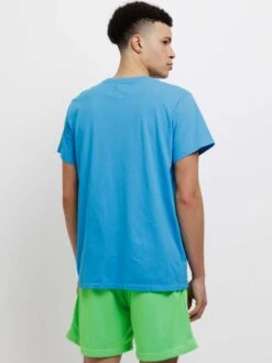 Puff Logo T-Shirt - Electric Blue -Benson Shop plcbtee 3