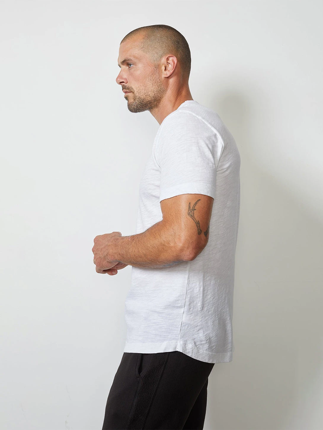 Velvet Amaro Slub T-shirt - White 4 Velvet Amaro Slub T-shirt - White - Image 2